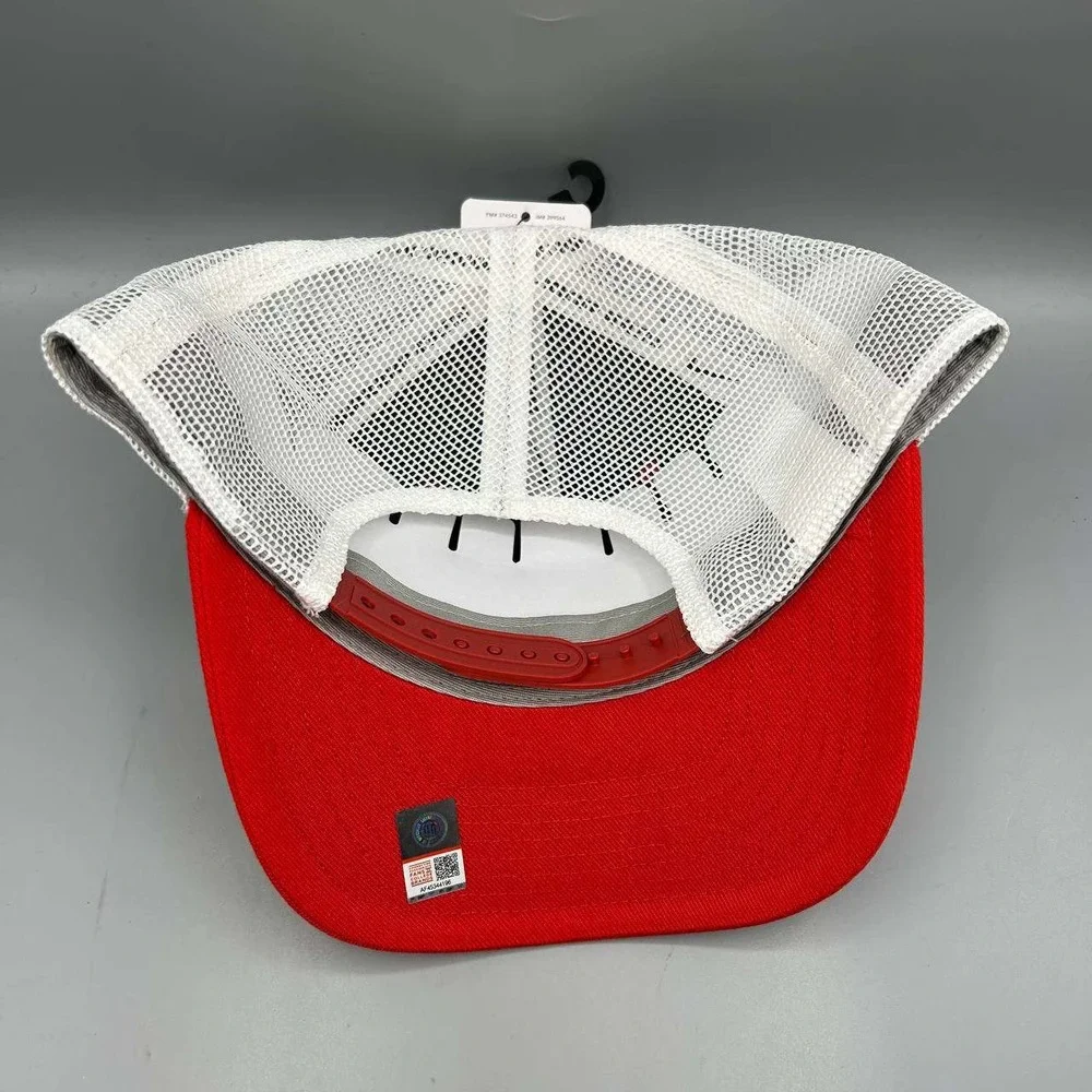 Nike Rise Arizona Wildcats Trucker Hat Men M-L Red White Snap Back Cap New
